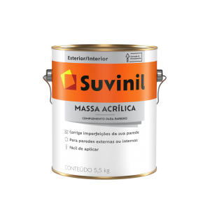 Massa Acrilica - 5,5 Kg Suvinil